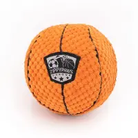 ZippyPaws SportsBallz Plusch-Basketball-Hundespielzeug, weiche Quietschballe fur Hunde, Apportierspielzeug fur kleine, mittelgrosse und grosse Hu