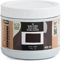 Pebeo Acrylfarbe - Gebrannte Umber - 34 - Hohe Viskosität - Pébéo - Origin Acrylfarben - 480ml
