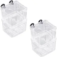 ABOOFAN 6 Zuchtbecken Transparent Für Fischtank
