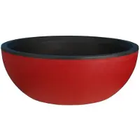 Riviera Granit Rote Pflanzenkübel Ø 40 cm