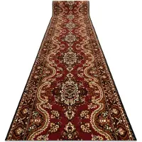 Rugsx Läufer BCF Frühling rotwein 80 cm 80x310 cm