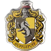 GED Harry Potter Hufflepuff Crest Pin Badge