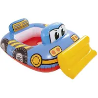 MaxPower Aufblasbarer Kinderschwimmsitz für Pool, Strandpartys, Blau