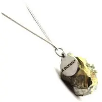 Bijoux Halskette aus rohem Pyrit 32,3 Karat