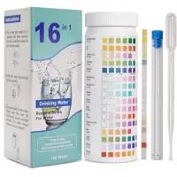 Typecat 16-in-1 Wasserteststreifen, Trink-Set, 100 Streifen Home Quality Kit