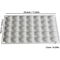 Melitt Herzförmige Schokoladenform, Mousse-Kuchenform, Silikonform, Valentinstag--Seifenform A
