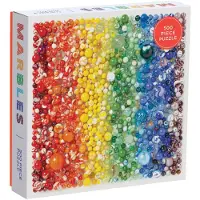 Galison Quadratisches Puzzle Rainbow Glasses 500 Teile
