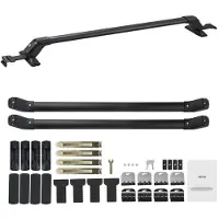 DUOKU Querträger - - HJ-RB017 - Aluminium - Tragfähigkeit 70 kg - Mit Verriegelungen verstellbar