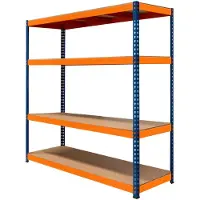 Monster Racking S-Rax Regal mit 4 Böden - 180cm x 180cm x 60cm
