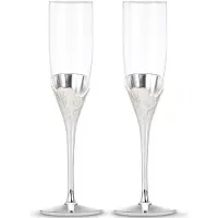 Lenoxx True Love Glasfl tenpaar, transparent, 0,57 kg
