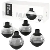 MaxPower Eisballformen-Set aus Silikon und Polycarbonat.