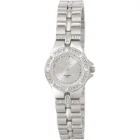 Invicta Damen-Armbanduhr 0132 aus der Wildflower-Kollektion mit Kristallakzenten aus Edelstahl