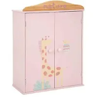 Munecas Arias Naturkleiderschrank Mit 5 Kleiderbügeln 40x2050x545 Cm