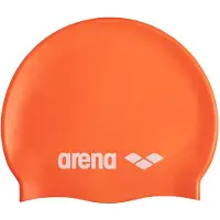 Arena Badekappe Classic Silicone Swim Cap Unisex Orange