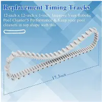 Tlily Für Machine Cleaner 9985006-R2 Antriebsriemen, Grauer Reifen