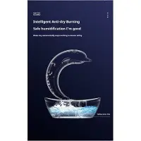 Melitt Wassertropfen-Luftbefeuchter, Bluetooth-Lautsprecher, Luftbefeuchter mit Hellem Ton, Lichter