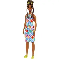 Barbie Mattel Fashionista Pop Diamond Crochet Modepuppe