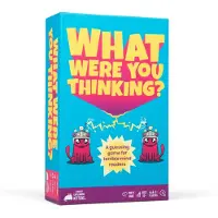 Asmodee Was hast du gedacht? Lustiges Ratespiel - Partyspiel für 10 Jahre und älter - Für Erwachsene, Teens und Kinder - 3 Spieler