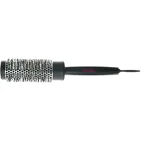 Efalock Professional Rundbürste PROFI METALL 33 mm / 48 mm schwarz-silber