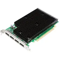 PNY NVIDIA Quadro NVS 450 von 512 MB GDDR3 PCI Express Gen 2 x16 Quad DisplayPort Professionelle Business-Grafikkarte VCQ450NVS-X16-PB