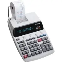 Canon P170DH3 12-stelliger Desktop-Druckrechner, wei