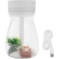 MaxPower Nette Kühle Nebel Luftbefeuchter Büro Schlafzimmer Luftreiniger USB Lade Kawaii Luftbefeuchter Mit Led Licht Luft