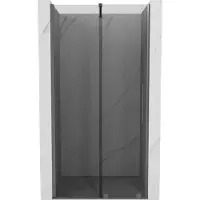 Mexen Velar Schiebetür-Duschabtrennung 90 cm, Graphit, Gunmetal - 871-090-000-41-95