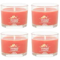 Yankee candle Signature Votivkerze im Mini-Glas, Apfel-K rbis-Duft, nat rliche Sojawachsmischung, Kerze mit Docht aus Naturfasern, 37 ml Glas (4e