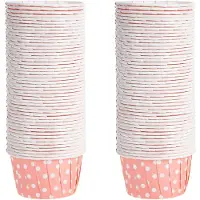 ABOOFAN 100 papier-muffinförmchen, einweg cupcake-förmchen, backförmchen