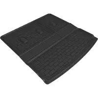 3D MAXpider , maßgeschneiderte Kagu-Laderaumwanne (schwarz), kompatibel mit Chevrolet/GMC Tahoe/Yukon 2021–2023 – Laderaumwanne
