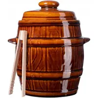 Kadax Gurkeneinlegefass + Zange 3,5L