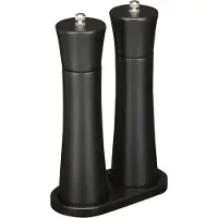 Torribaly Salz- und Pfeffermühle Holz -Salt Grinder Spice Blac