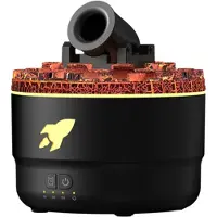 SEM Simulierter Feuer-Diffusor für ätherische Öle, kleiner Luftbefeuchter,A