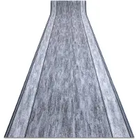 Rugsx Läufer Antirutsch RAMA grau 80cm 80x410 cm
