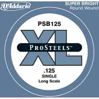 D'Addario PSB125 Einzelsaite für E-Bass