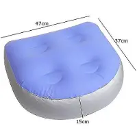 MaxPower Aufblasbarer wasserdichter Badesessel und Massagekissen für den Whirlpool