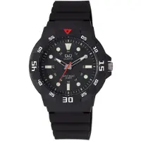 Q&Q Herren Armbanduhr Taucher Serie Analog Quarz Uhrwerk 40mm Gehäuse 10 ATM wasserdicht