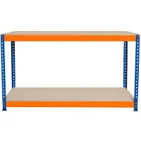 Monster S-Rax 2-stufige Werkbank- 150cm x 45cm x 90cm