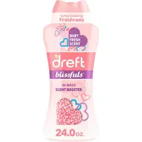 Dreft Blissfuls In-Wash W scheduft-Booster-Perlen, Babyfrischer Duft, 24 oz