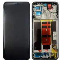 OPPO LCD-Bildschirm - - Reno 12 Pro 5G - Nebula Silver - Ersatz - Glas