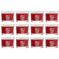 Yankee candle Signature Votivkerze im Mini-Glas, prickelnder Zimtduft, Kerze aus nat rlicher Sojawachsmischung mit Docht aus Naturfasern, 38 g Gl