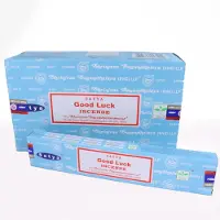 Satya Nag Champa Rδucherstδbchenpackungen handgerollt und ungiftig perfekt fόr Meditation und Yoga Raumduft-Geschenkpackung 15 g Set mit 12 Pac