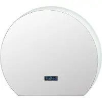 Helloshop26 Badezimmerspiegel - - 53 x 60 cm - Anti-Beschlag - Intelligenter Speicher - Variabeles LED-Licht