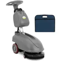 Helloshop26 Batteriebetriebene Automatenreinigungsmaschine für professionelle Bodenpflege 35 cm 1 350 m²/h