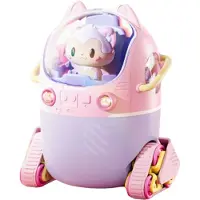 Jojomino Tragbarer Luftbefeuchter für Zuhause, Büro, USB, niedlicher Cartoon-Tankwagen, 220 ml, Luft mit LED-Licht