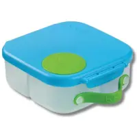 B.Box Snack Box mittel blau grün Snackhalter 1 Stk