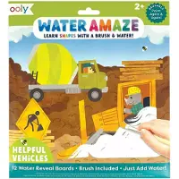 Ooly Wasserfarben Spielzeug Water Amaze Hilfreiche Fahrzeuge - kreatives Malen
