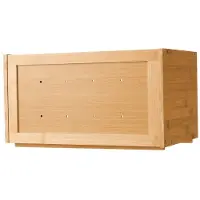 DUOKU Brotbox - - SX001 - Naturholz - Rechteckiges Design - Geräumiger Stauraum