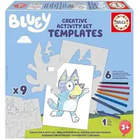 Educa Bluey Kreativ-set Mit Puzzle Durchsichtig Durchsichtig One Size