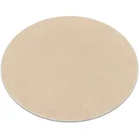 Rugsx Modern Waschteppich LINDO Kreis beige, rutschfest, zottelig Kreis 150 cm